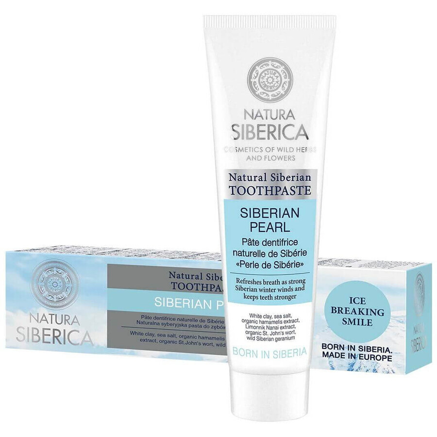 Natura Siberica Siberian natural toothpaste - Siberian pearl 100 g