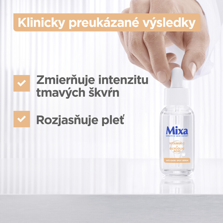 Siero Mixa Sensitive Skin Expert contro le macchie scure 30 ml