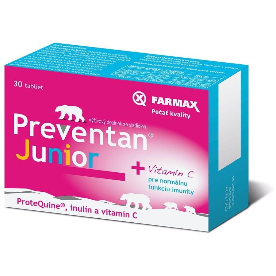 Preventan FARMAX Junior tbl tbl mnd 1x 30 pcs