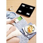 Concept Personal weighing scale VO4001 diagnostic 180kg black
