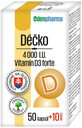 EdenPharma D&#233;čko 4000 I.U., vitamin D3 strong 60 capsules