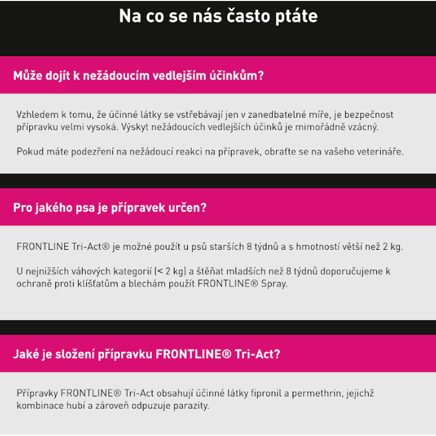 Frontline Tri-Act Spot-On per cani L terra 4 ml