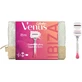 Gillette Venus Comfortglide Festival Geschenktasche für Frauen: Rasierer + 2 Köpfe + Kulturbeutel