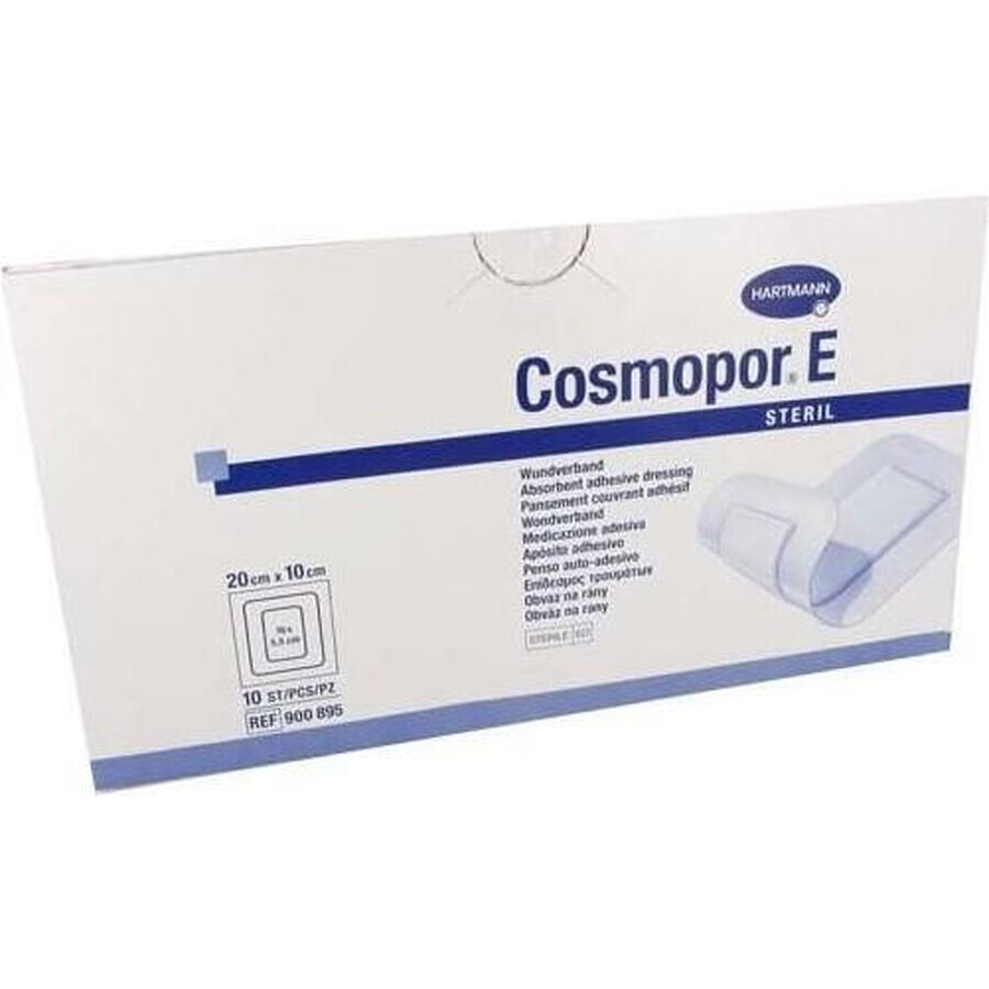 Hartmann Cosmopor e steriele pleister met micronet 20 x 10 cm 25 stuks