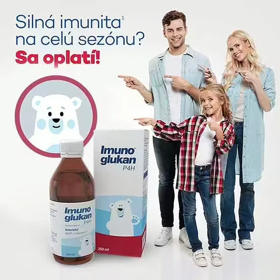 Immunoglucaan P4H siroop 120 ml