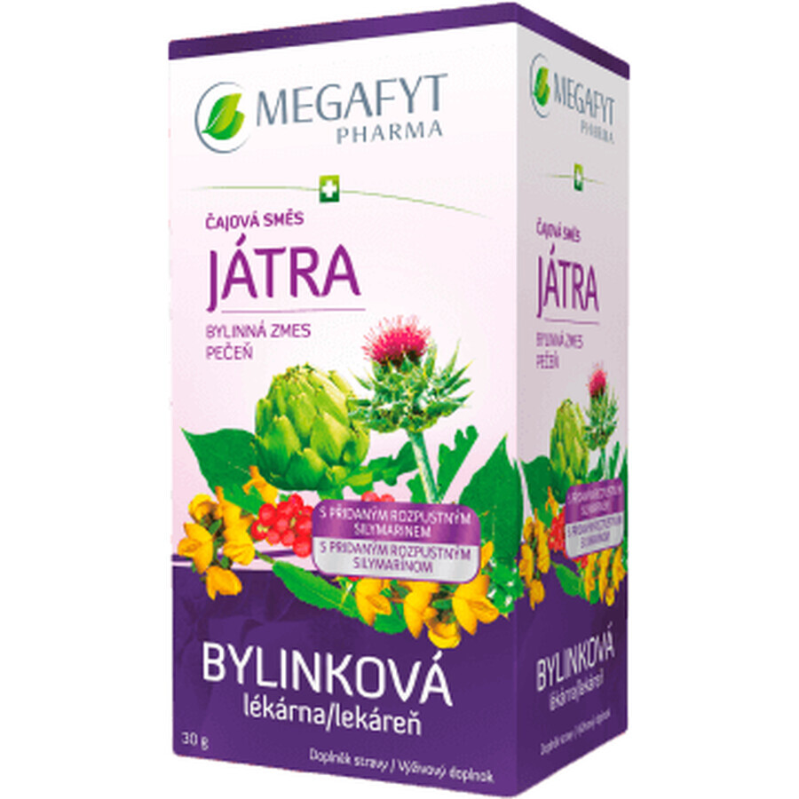 Megafyt Kräutermischung Leber Beutel 20 x 1,5 g