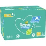 Pampers Salviette Fresh clean Salviette umidificate BOX 12 x 52 pz. Pampers Salviette Fresh clean Salviette umidificate BOX 12 x 52 pz.