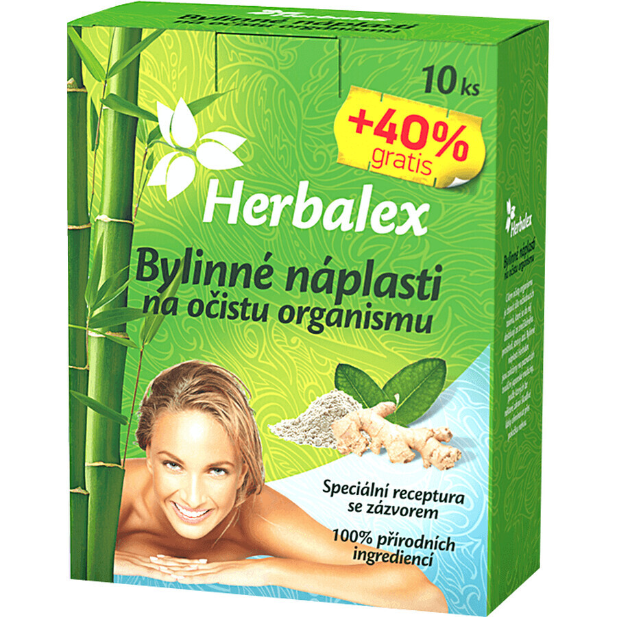 Herbalex Herbal Lichaamsreinigende Patches 14 stuks