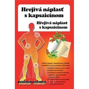 Helende kruiden Helende verwarmingspleister met capsaïcine 12 x 18 cm massage