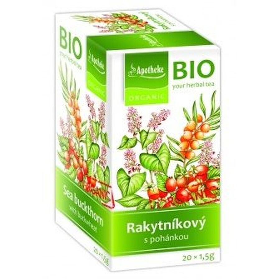 Apotheke Bio Selection Buckwheat tea with sea buckthorn bag 20 x 1,5 g