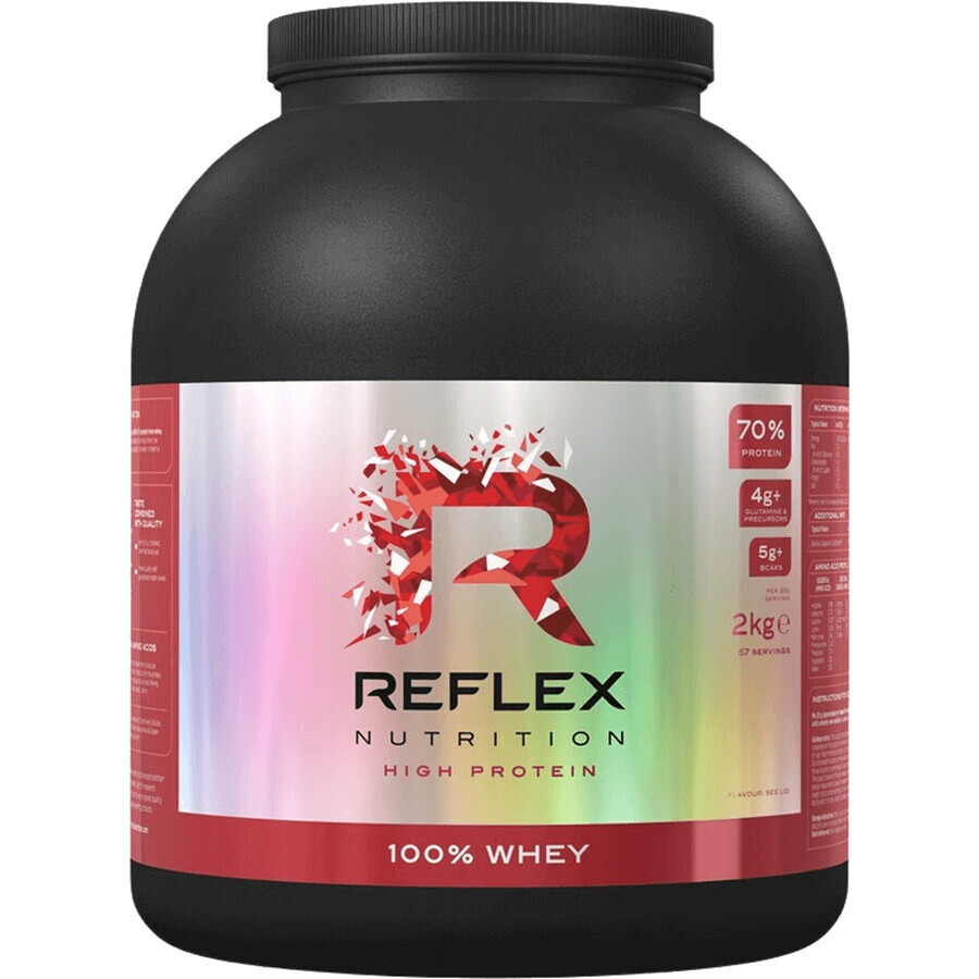 Reflex Nutrition 100% Molkenprotein Vanille 2 kg