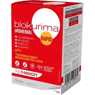Blokurima Uroherbal Rapid 2g D-manosa 10 x 2,3 g