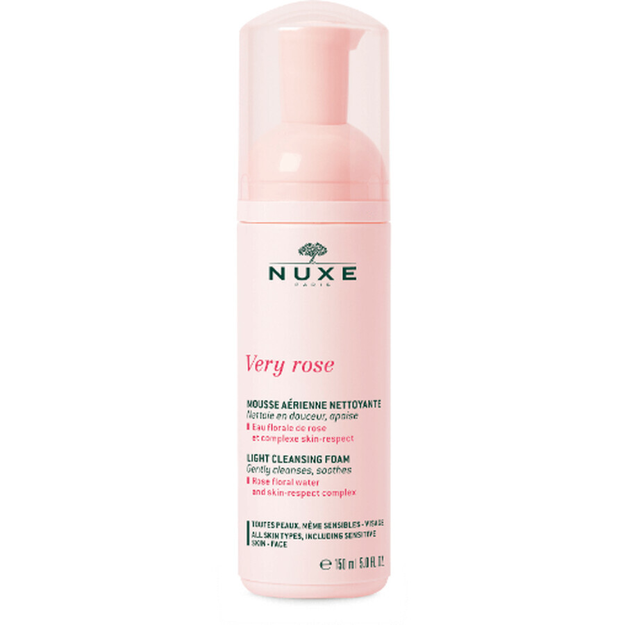 Nuxe Very rose Espuma limpiadora ligera 150 ml