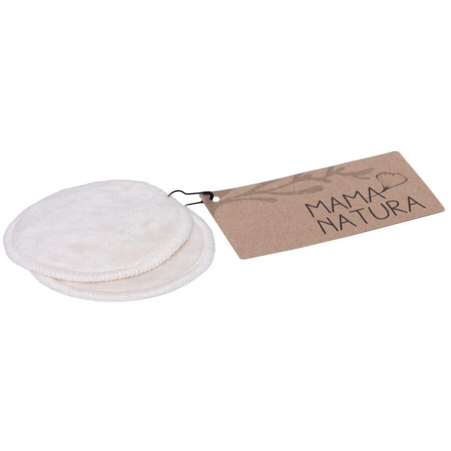 Mama Natura Tampon cosmetic catifea, mic 2 buc