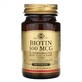 Biotin 300 mcg, 100 tablet, Solgar