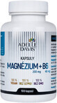 Adelle Davis Magnesium 200 mg and B6 40 mg 100 capsules