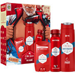 Old Spice Alpinist voor mannen: set met deodorantverstuiver, vaste deodorant en Whitewater douchegel met frisse geur Old Spice Alpinist voor mannen: set met deodorantverstuiver, vaste deodorant en Whitewater douchegel met frisse geur