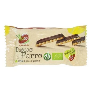 Galletas veganas de espelta con cobertura de chocolate, 28g, Vivibio