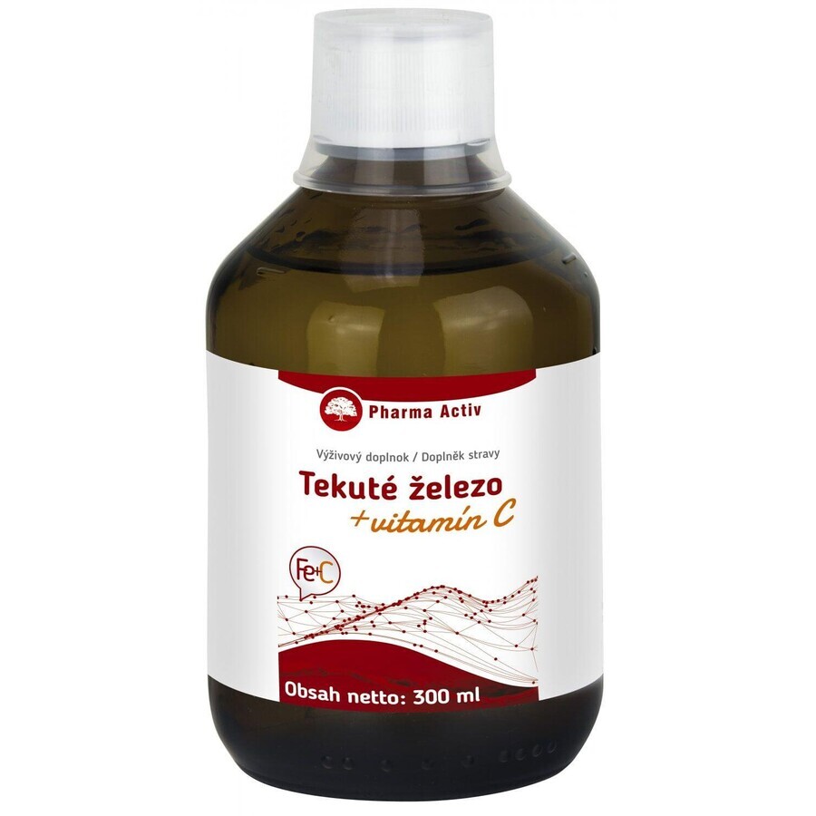 Pharma Activ ferro liquido Fe + vitamina C 300 ml