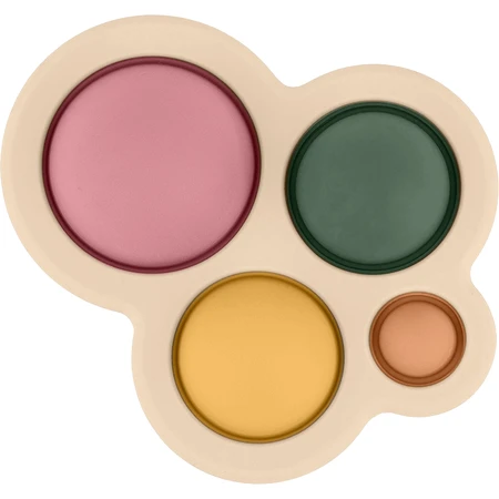 Petite&Mars Juguete de Silicona - Chill out Dusty Rose 6m+
