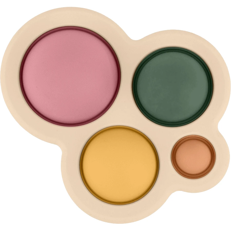 Petite&Mars Juguete de Silicona - Chill out Dusty Rose 6m+