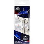 Glassa Gafas de protección contra la luz azul PCG 09, dioptría: +0,50, negras y doradas Glassa Gafas de protección contra la luz azul PCG 09, dioptría: +0,50, negras y doradas