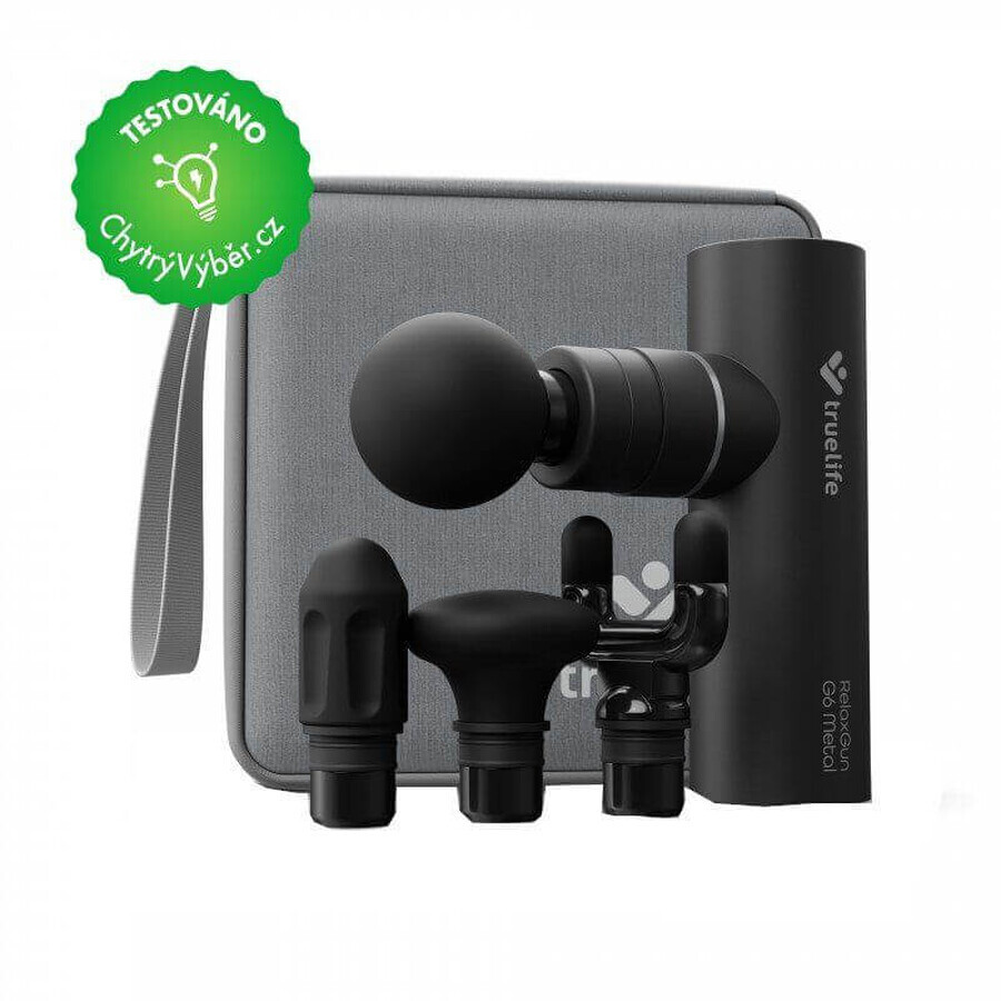 TrueLife RelaxGun G6 metal massage gun