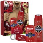 Old Spice Footballer - set de regalo con desodorante sólido, gel de ducha Captain con notas de sándalo y cítricos y abrebotellas Old Spice Footballer - set de regalo con desodorante sólido, gel de ducha Captain con notas de sándalo y cítricos y abrebotellas