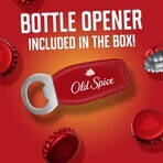 Old Spice Footballer - set de regalo con desodorante sólido, gel de ducha Captain con notas de sándalo y cítricos y abrebotellas Old Spice Footballer - set de regalo con desodorante sólido, gel de ducha Captain con notas de sándalo y cítricos y abrebotellas