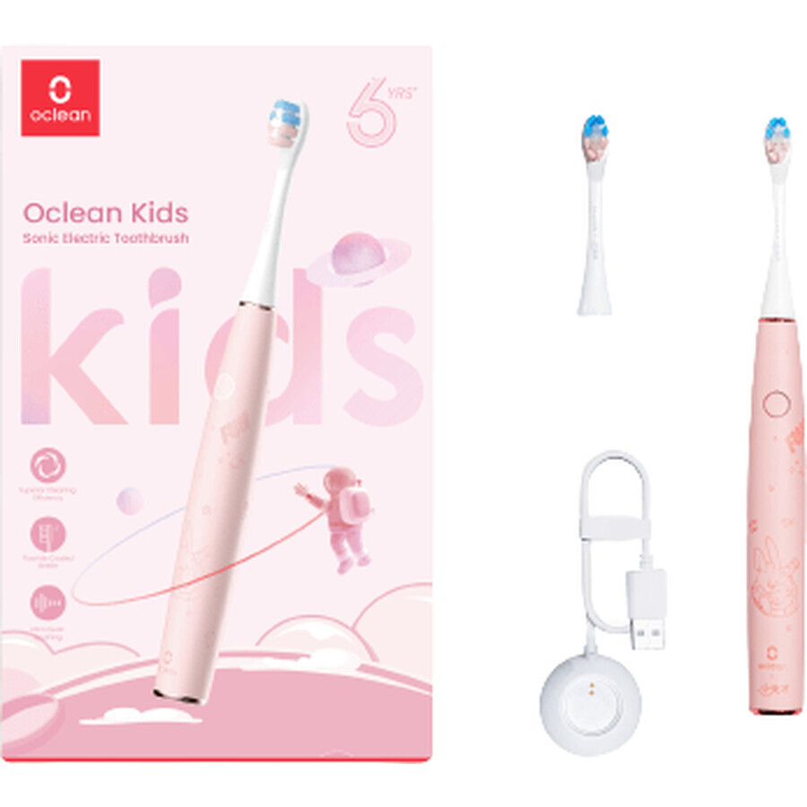 Cepillo dental sónico Oclean Junior rosa