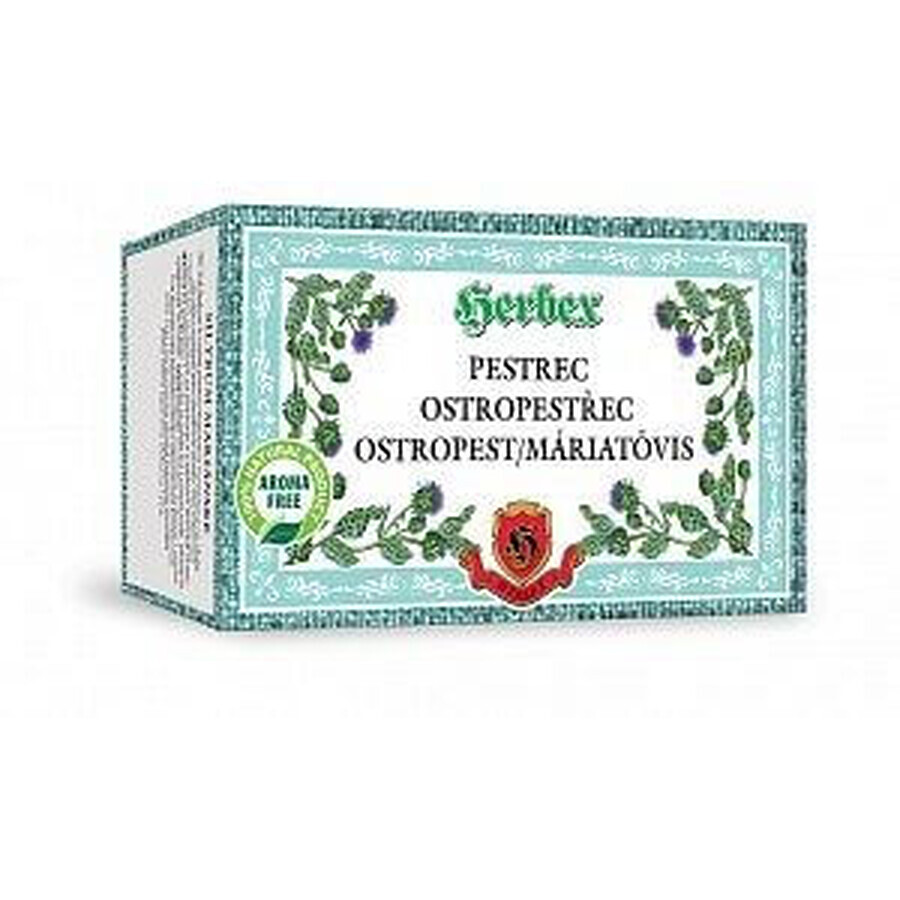 Herbex herbal milk thistle tea, 20 x 3 g