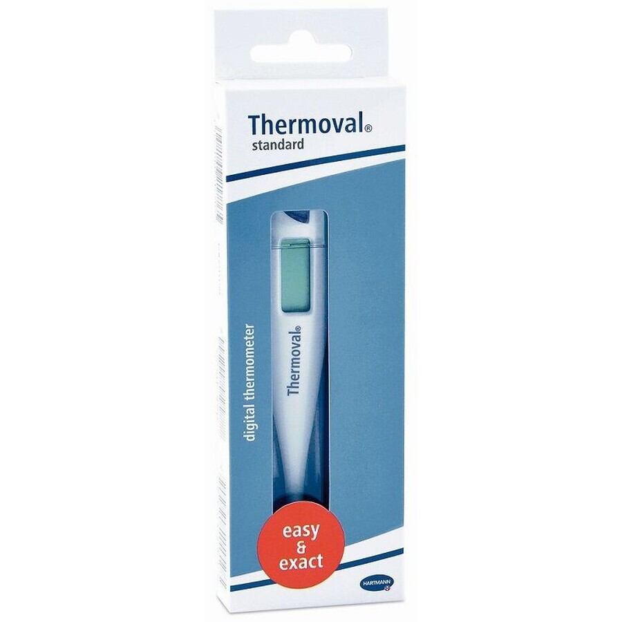 Hartmann Thermoval standard digital thermometer lightweight and accurate