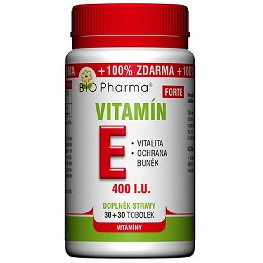 Bio Pharma Vitamina E Forte 400 UI 60 cápsulas