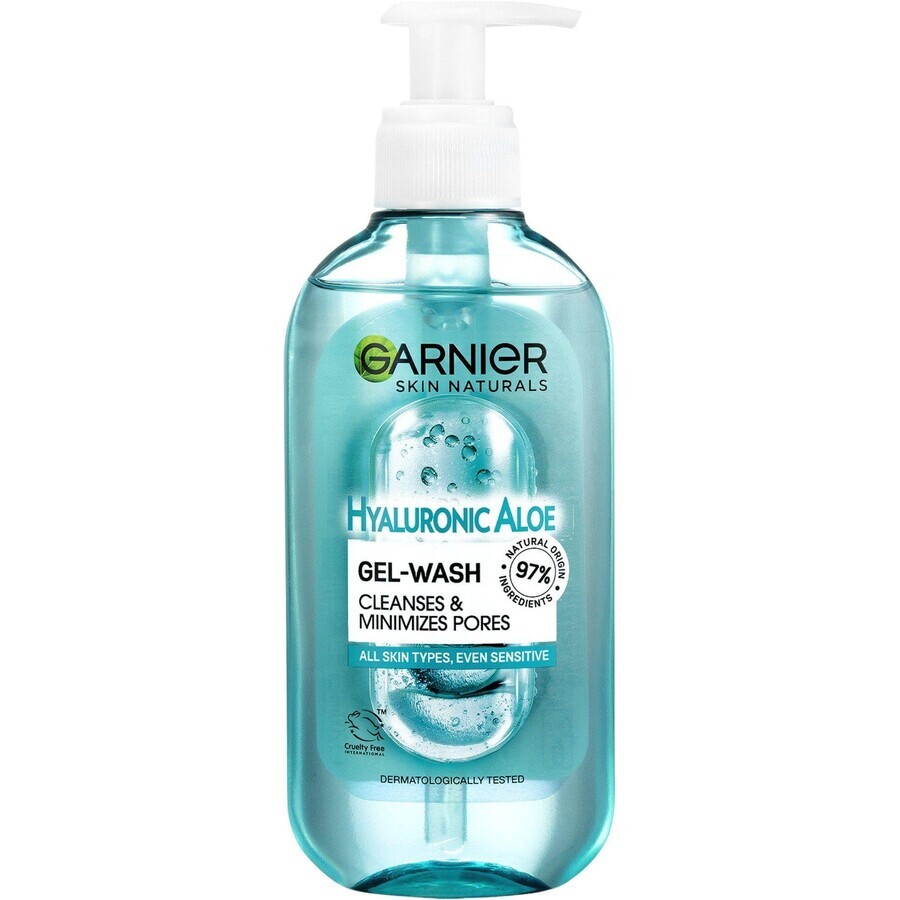Garnier Gel Limpiador Hialurónico Aloe 200 ml