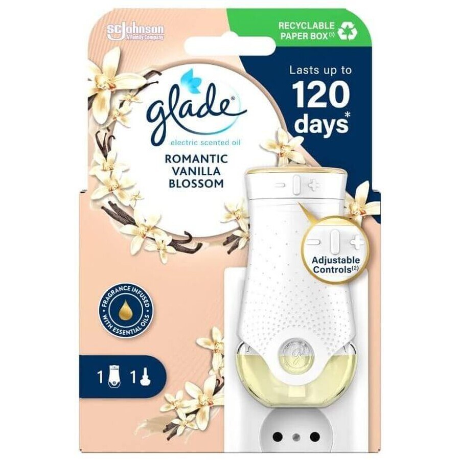 Luchtverfrisser Glade Electric Romantic Romantic Vanillebloesem 20 ml