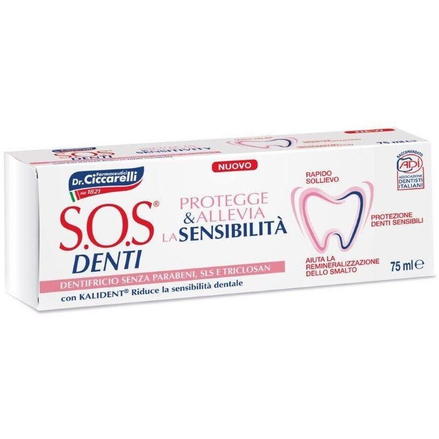 S.O.S. Denti SOS DENTI Toothpaste for sensitivity 75 ml 75 ml