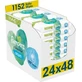 Pampers Harmonie Aqua Plastic Free Wet Wipes 24 x 48 pcs