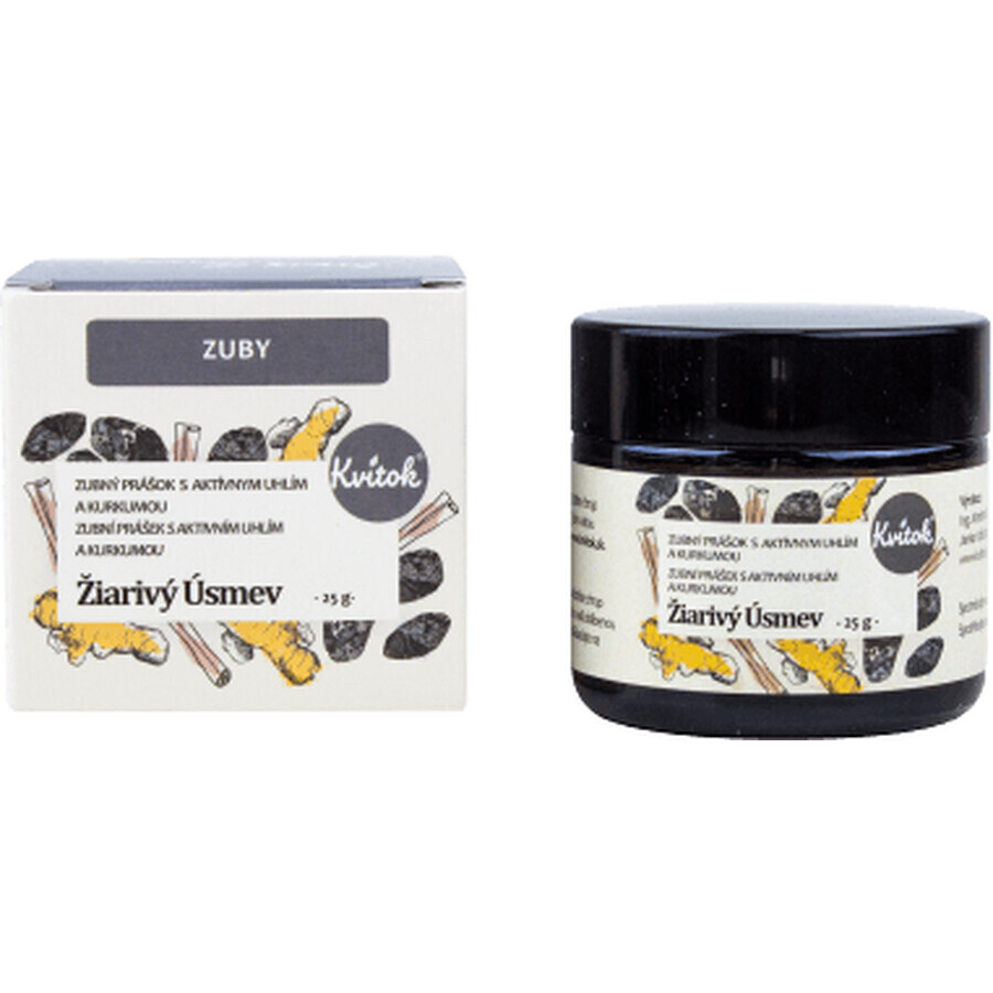 Kvitok Tooth Powder-Bright Smile 25 g