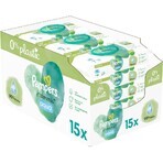 Pampers Harmonie Aqua Plastic Free Wet Wipes 15 x 48 pcs