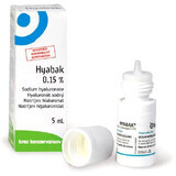 Hyabak 0,15% picături pentru ochi 5 ml