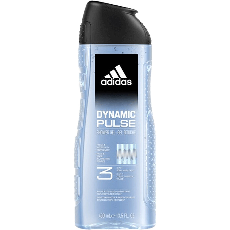 Winkel op Adidas Douchegel Dynamic Pulse 3in1 400 ml Adidas Douchegel Dynamic Pulse 3in1 400 ml