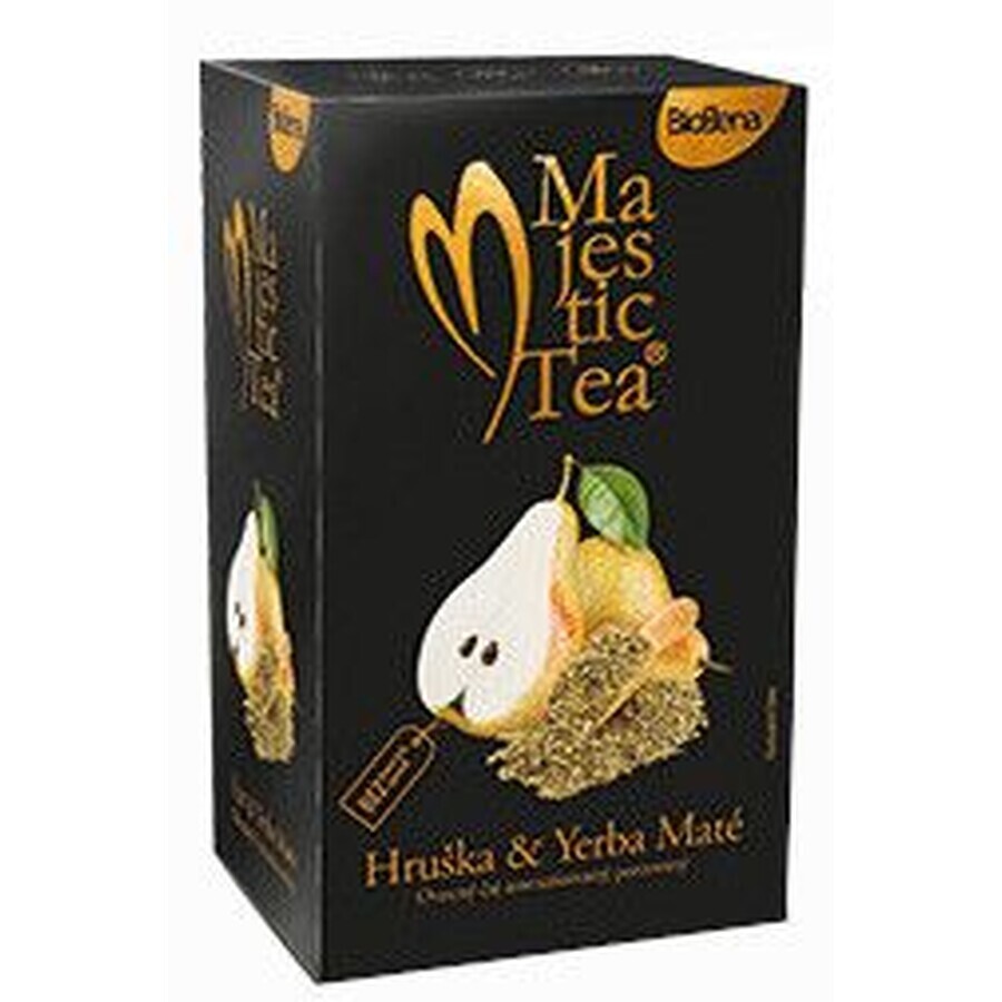 Biogena Majestic Peer & Yerba Mate vruchtentheezakjes 20 x 2,5 g