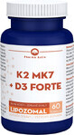 Pharma Activ LIPOZOMAL K2 MK7 + D3 FORTE 60 g&#233;lules