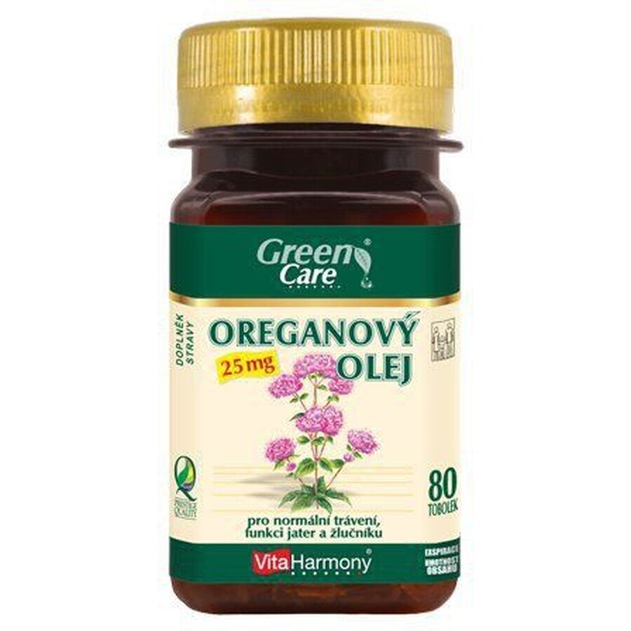 VitaHarmony Olio di origano 25mg 80 capsule
