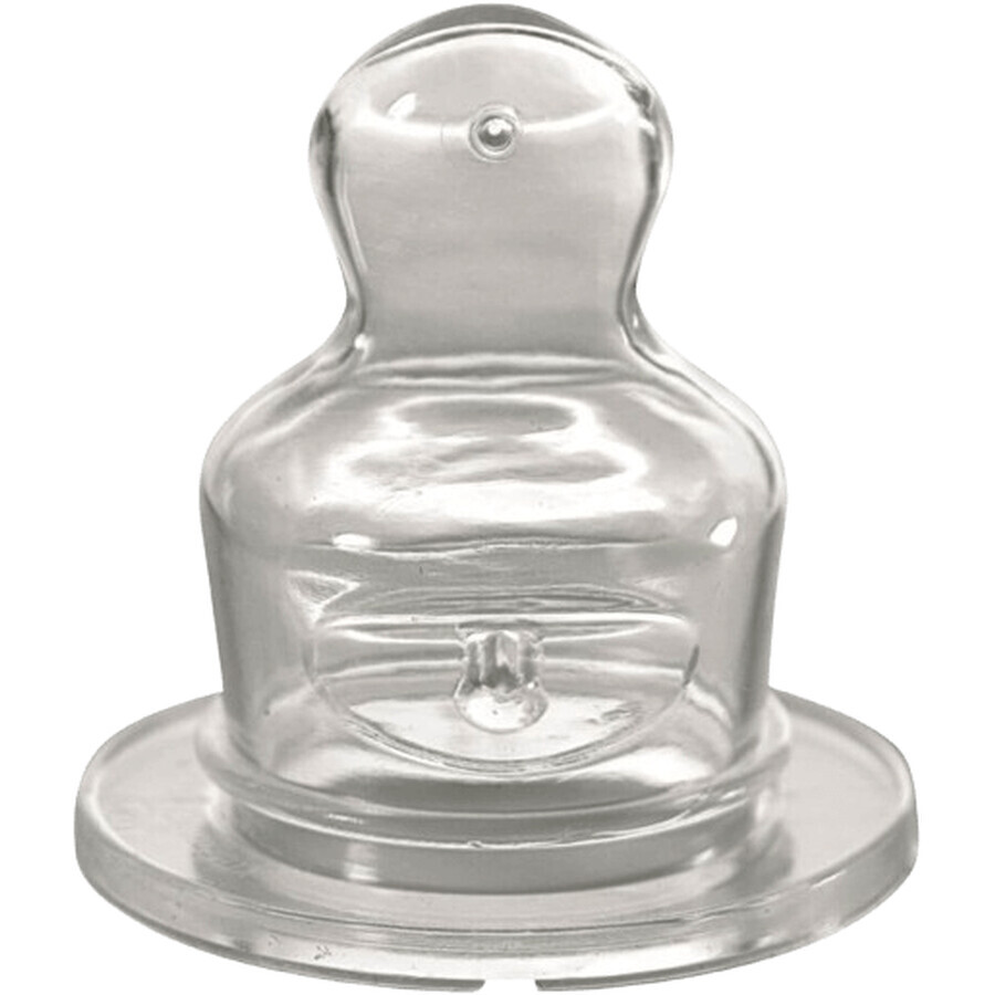 NIP Sucette orthodontique, anatomique, silicone, M, 6m+ 2 pcs