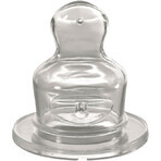 NIP Succhietto ortodontico, anatomico, in silicone, M, 6m+ 2 pz. NIP Succhietto ortodontico, anatomico, in silicone, M, 6m+ 2 pz.