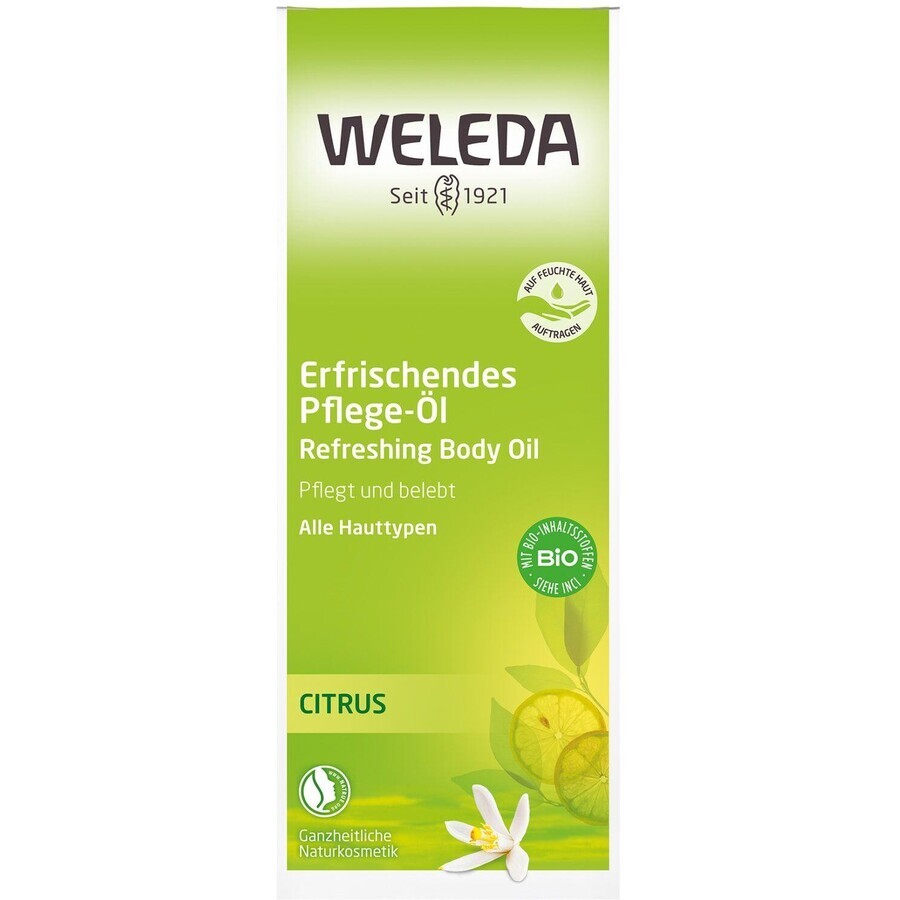 Weleda Aceite refrescante de cítricos 100 ml