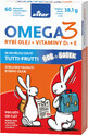 Vitar Kids Omega 3 + Vitamine D + Vitamine E 60 capsules