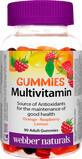 Webber Naturals Multivitamine Fruit GUMMIES voor kinderen en volwassenen 90 stuks