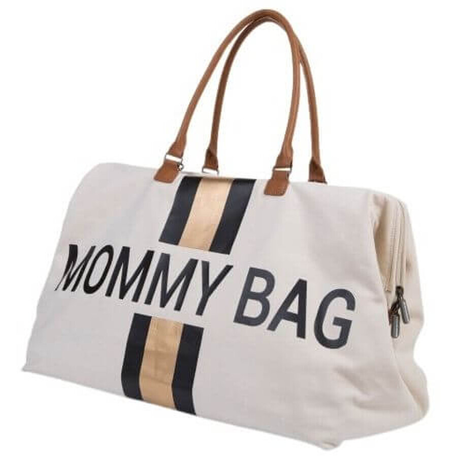 Childhome Changing Bag Mommy Bag Mommy Bag Off white/black gold Childhome Changing Bag Mommy Bag Mommy Bag Off white/black gold
